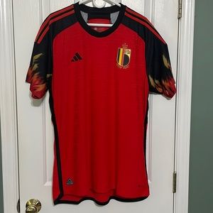 adidas Authentic Belgium 2022-23 Home Jersey - XL